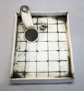 Gridded Tray with Spoon