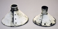 Two 2 piece Candlesticks