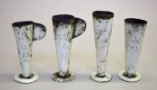 Two Flanged Conicals, two Plain Conicals