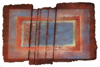 'Red', 41.5ins x 29.5,105cm x 75, £925